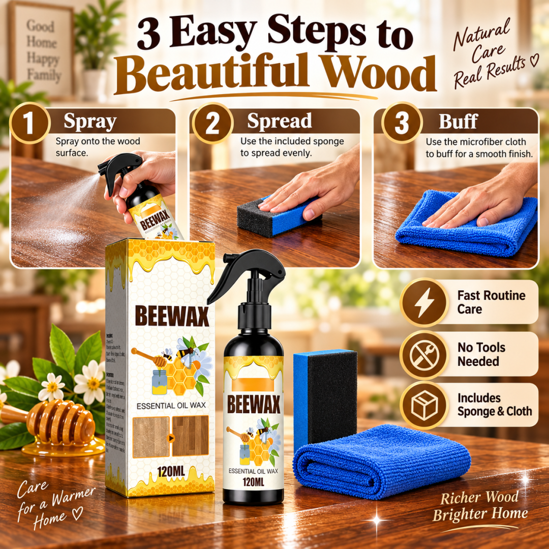 ✨New Wood Care Beeswax Oil