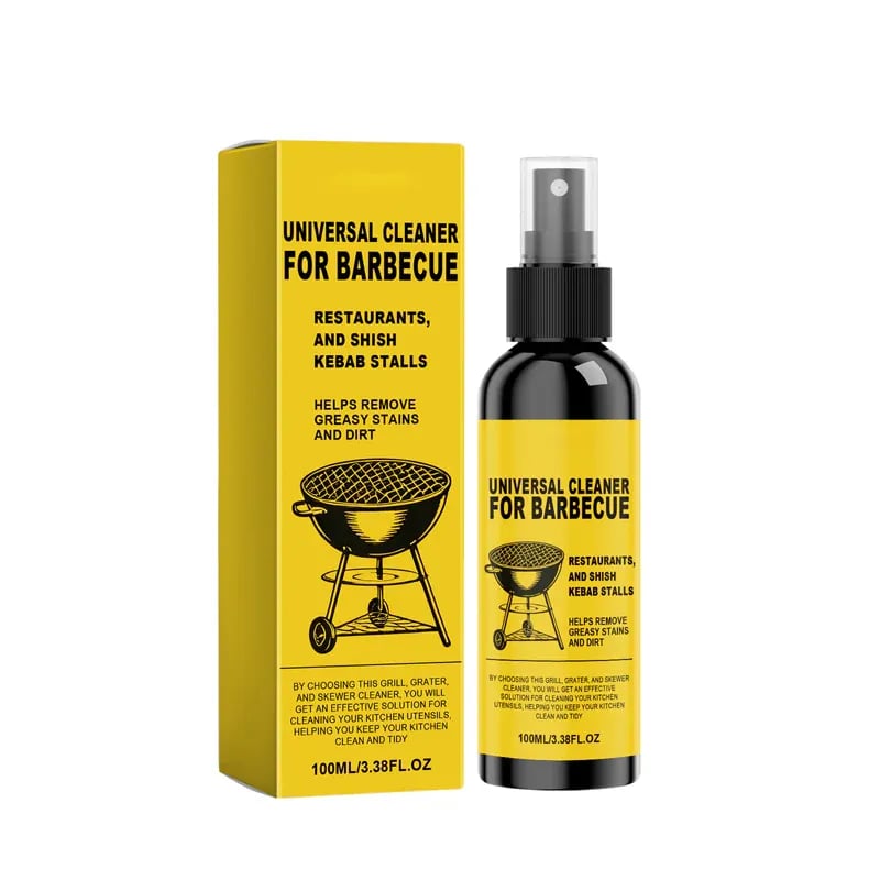 Heavy-duty BBQ cleaner – dissolves carbon, grease, and baked-on grime!