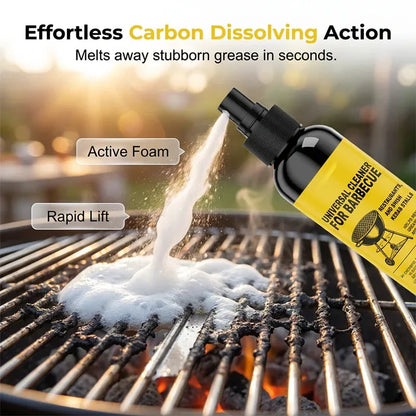 Heavy-duty BBQ cleaner – dissolves carbon, grease, and baked-on grime!