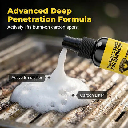 Heavy-duty BBQ cleaner – dissolves carbon, grease, and baked-on grime!